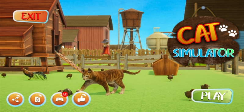 Cat Simulator: kitty cat girlios版0