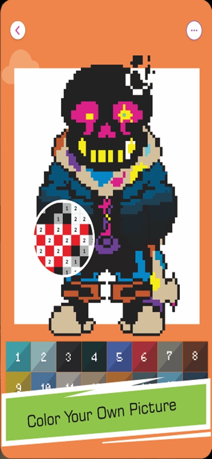 Undertale Sans Pixel Artios版0