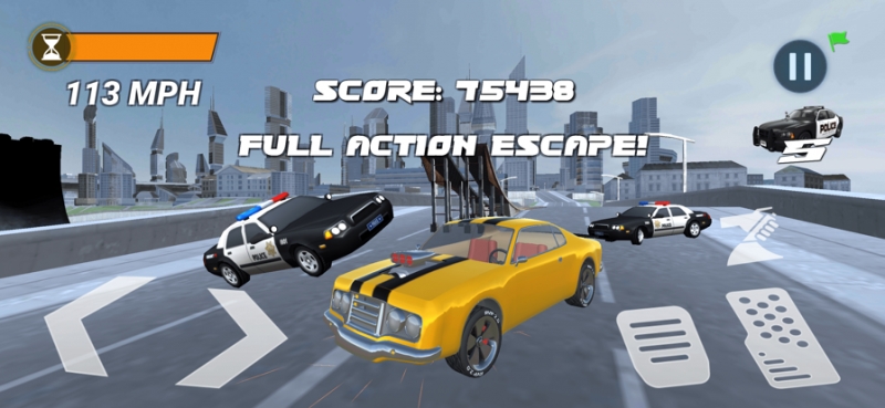 Escape Police Car Chase Copios版0