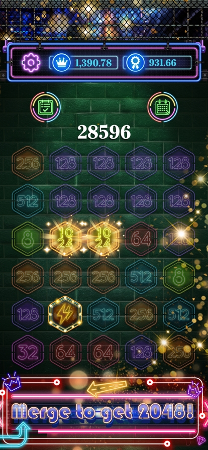 Pops Connect:Neon 2048ios版3