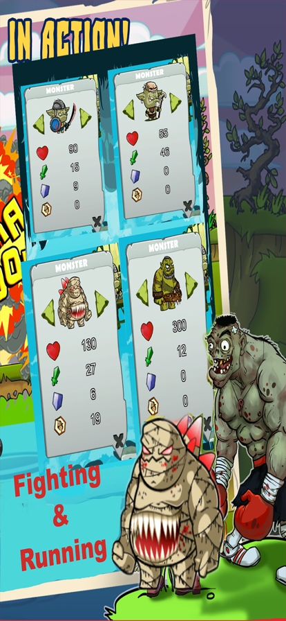 Monster Running : Hit and Runios版2