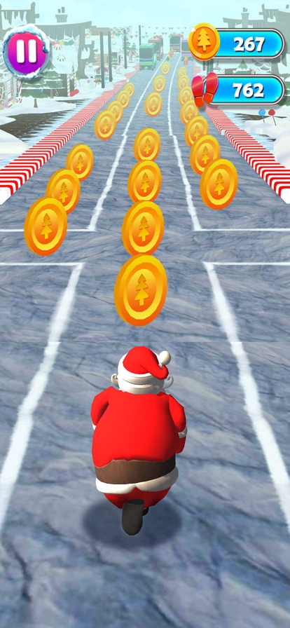 Santa Runner Infinite Run Gameios版3