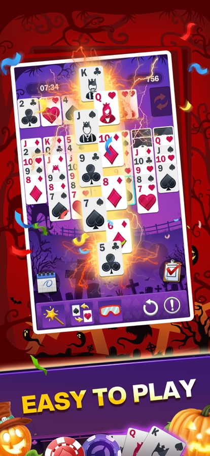 Freecell Solitaire:Halloweenios版1