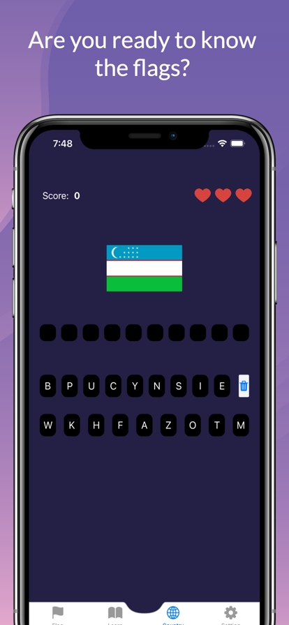 Flag Quiz: Spanishios版1