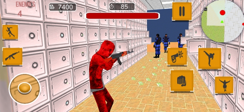 Armed Bank Robbery Heist Gameios版2