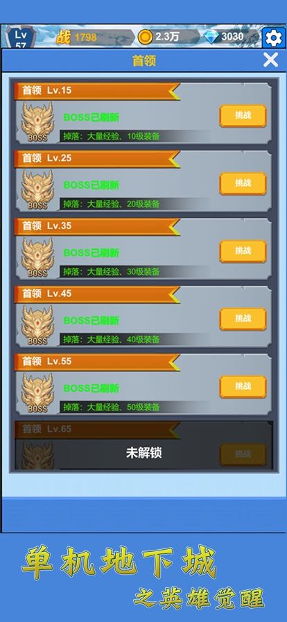 单机地下城之英雄觉醒ios版1