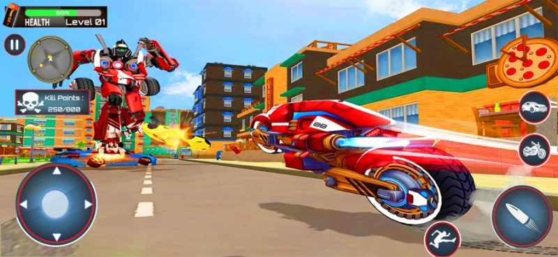 超级英雄机器人行动游戏ios版0