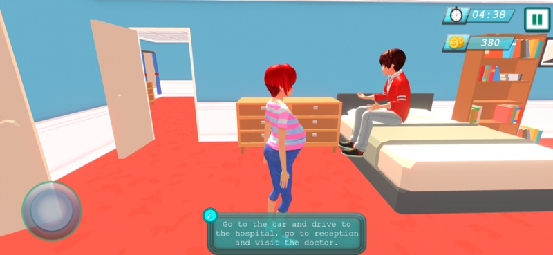 Anime Pregnant Mom & Baby Simios版0