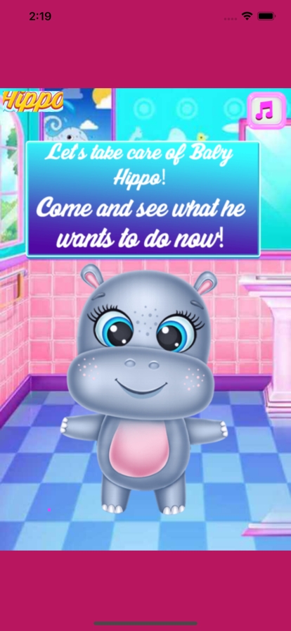 照顾河马宝宝ios版0