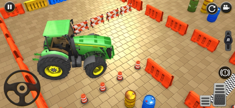 现代拖拉机停车位3Dios版5