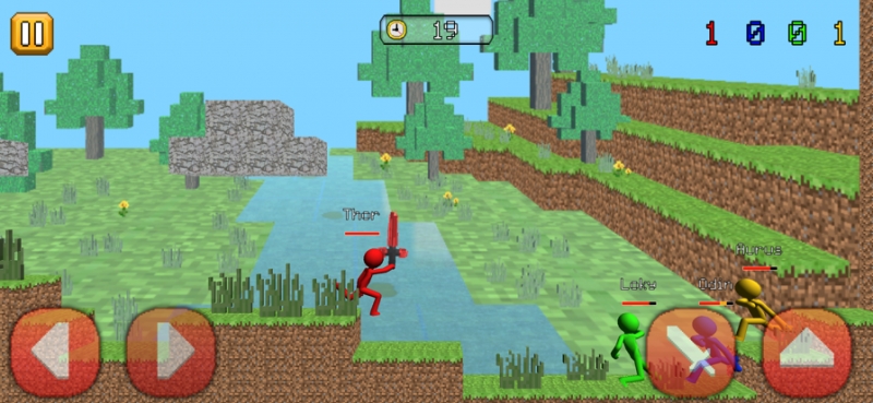 Stickman Fight Multicraftios版3