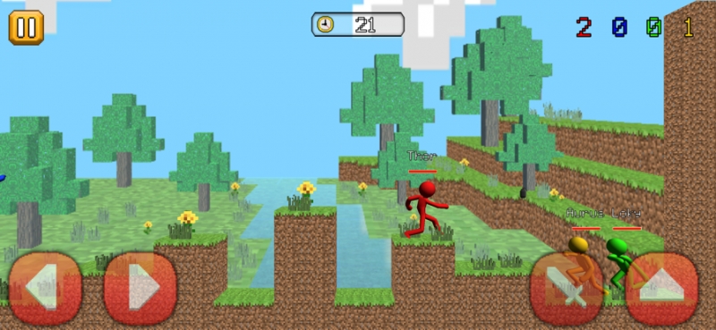 Stickman Fight Multicraftios版4