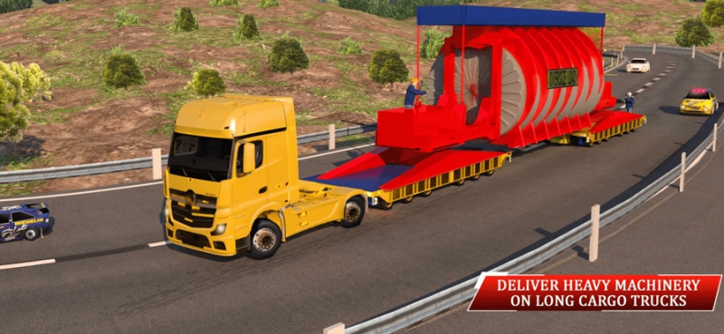 Oversized Load Cargo Truck Simios版1