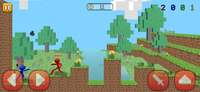 Stickman Fight Multicraftios版0