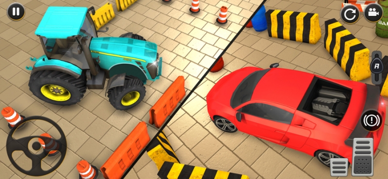 现代拖拉机停车位3Dios版4