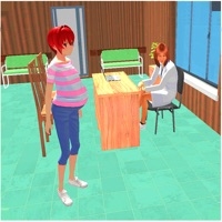 Anime Pregnant Mom & Baby Simios版