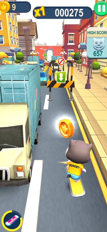 Cat Surfers: Kitty Gold Runios版4