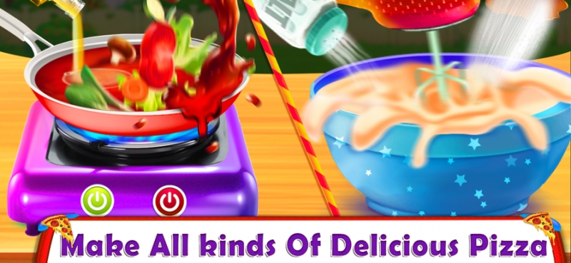 Fast Food Cooking Pizza Makerios版4
