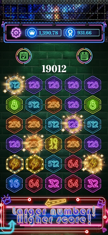 Pops Connect:Neon 2048ios版4