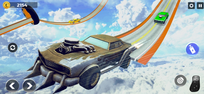 Mega Ramp Stunt Car Games 2021ios版0