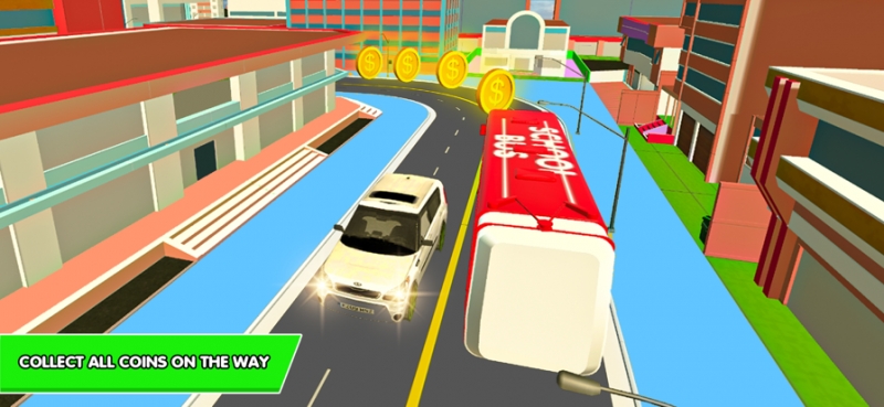 3D City School Bus Simulatorios版4