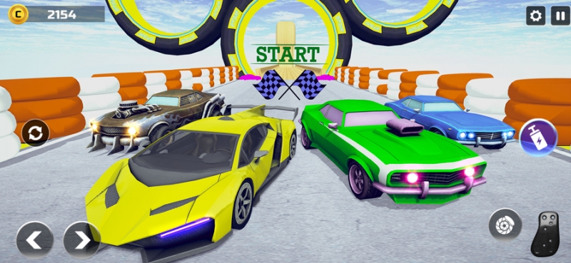 Mega Ramp Stunt Car Games 2021ios版1