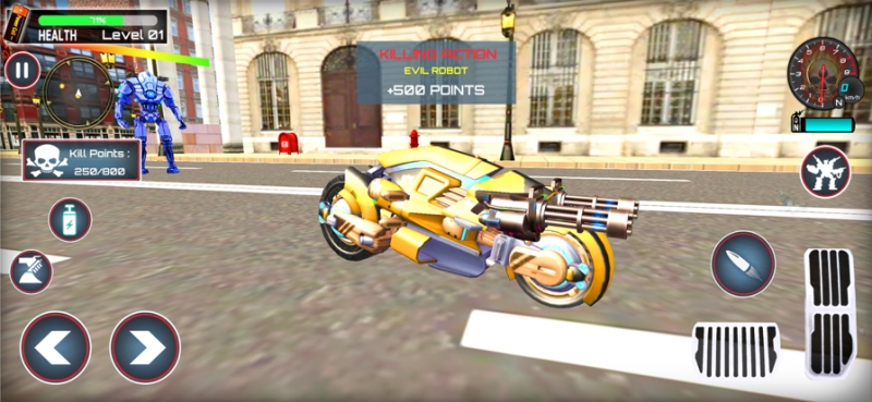超级英雄机器人行动游戏ios版4