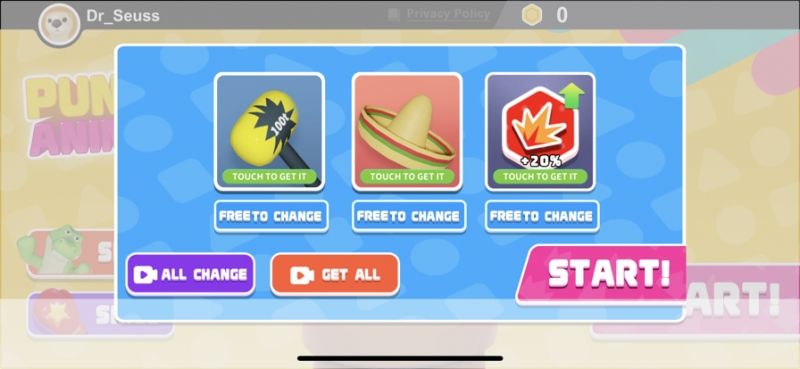 Punch Animalsios版1