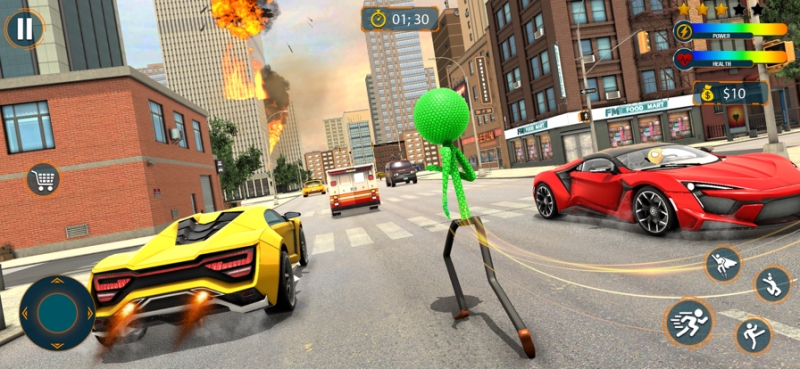 Stick Man War Superhero Gamesios版1