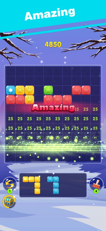 Block Puzzle 2021: Mania Plusios版3