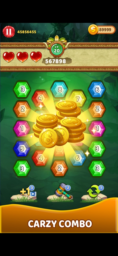 Merge Hexagon Jewelios版2