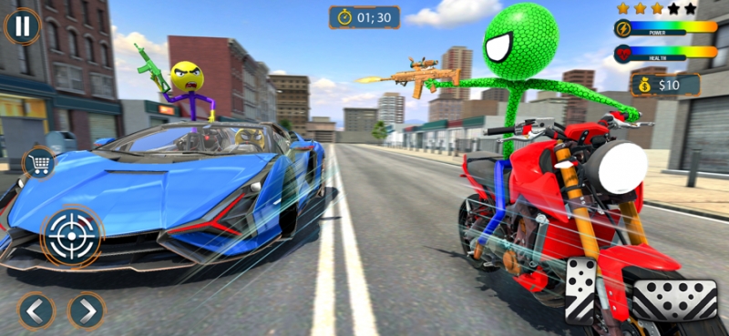 Stick Man War Superhero Gamesios版0