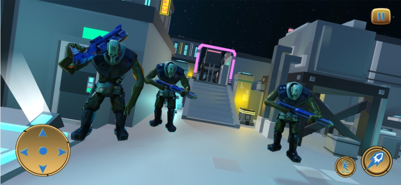 Scifi Robot War Shooting Gameios版2