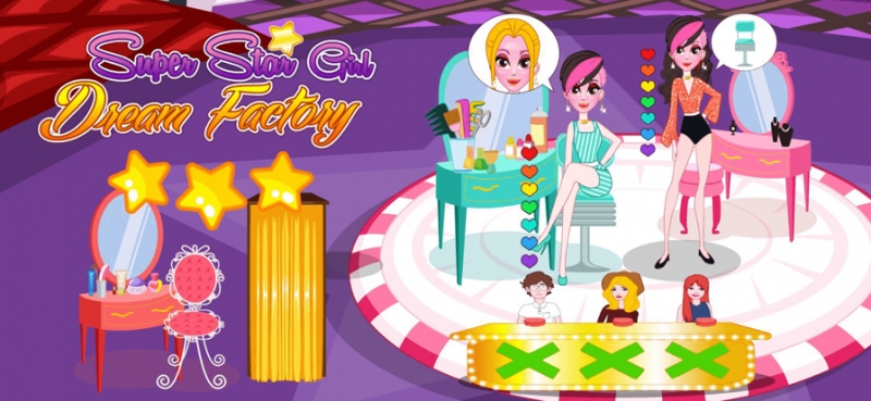 Super star girl dream factoryios版0