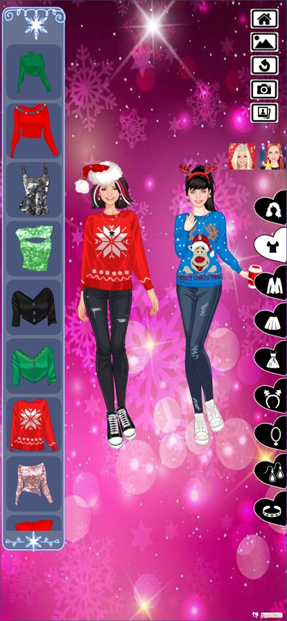 Winter time with warm dressupios版0