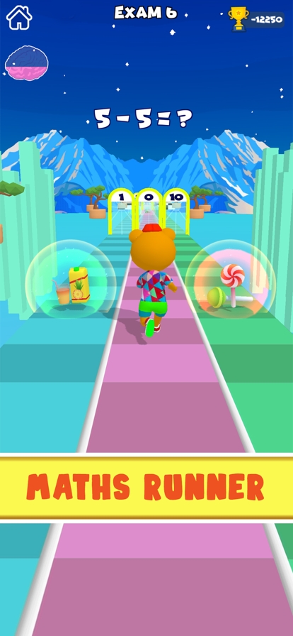 Brain Math Run 3Dios版3