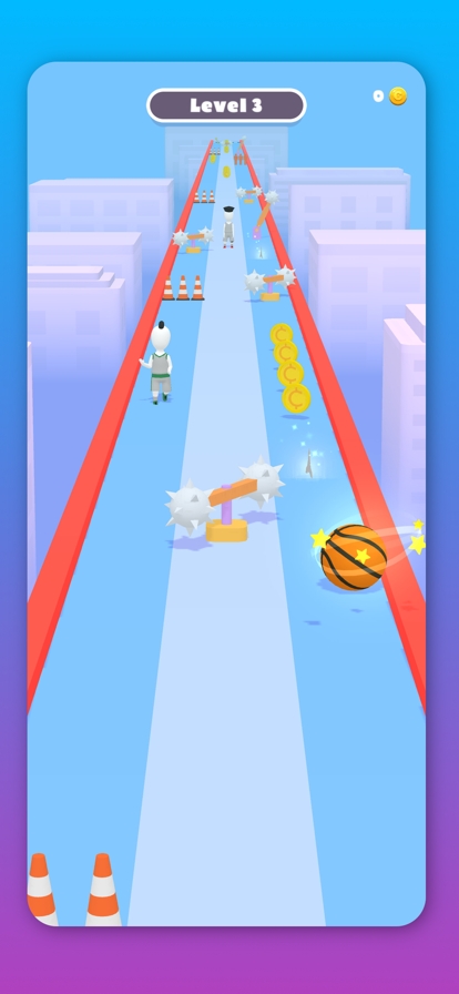 Basketball Roll 3Dios版3