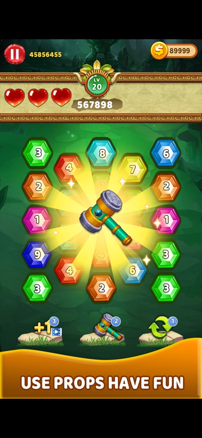 Merge Hexagon Jewelios版1