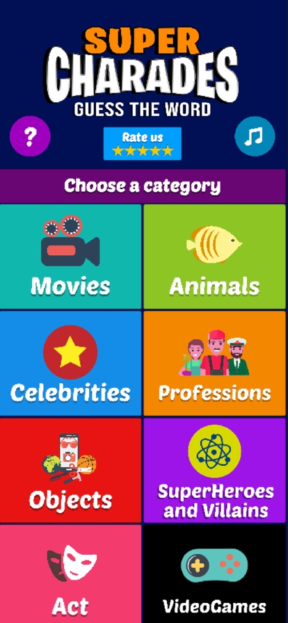 Guess the Word Super Charadesios版0