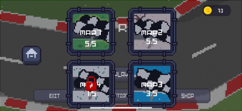 pixel racing carsios版1