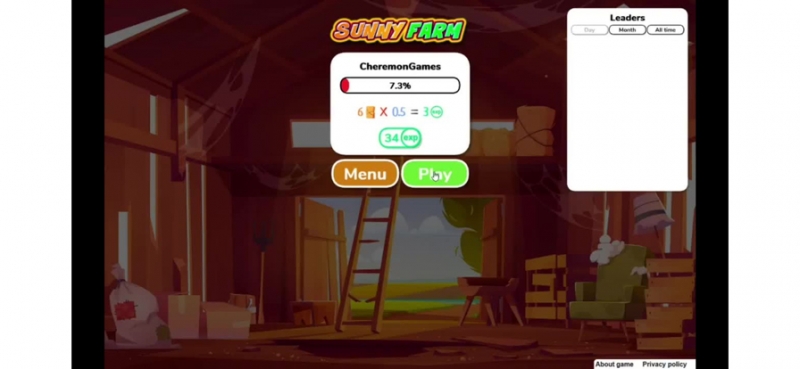 123Games: Sunny Farmios版2