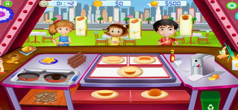Cooking Food Fever Kids Maniaios版1