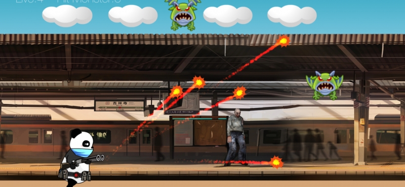 恐怖地铁枪战ios版1