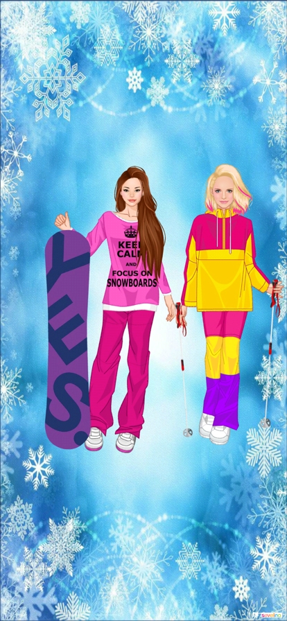 Winter time with warm dressupios版4