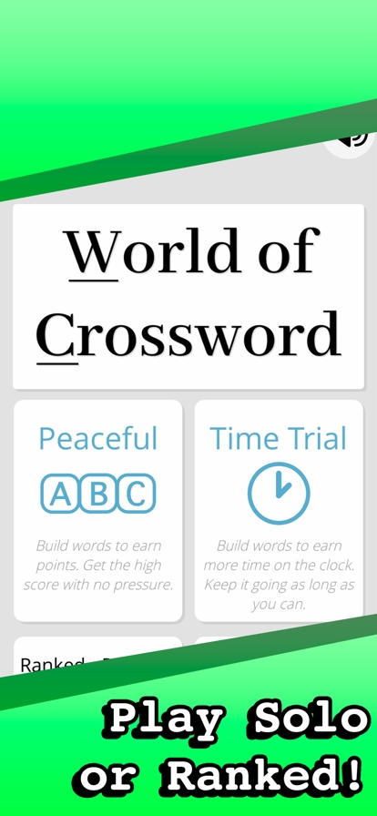 World of Crosswordios版0