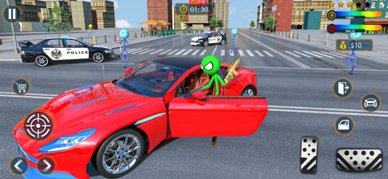 Stick Man War Superhero Gamesios版4