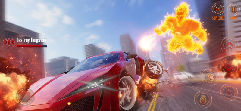 Flying Fire Captain Hero Gameios版1