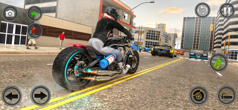 Xtreme 摩托车游戏 3d : 摩托车模拟器开放世界ios版1