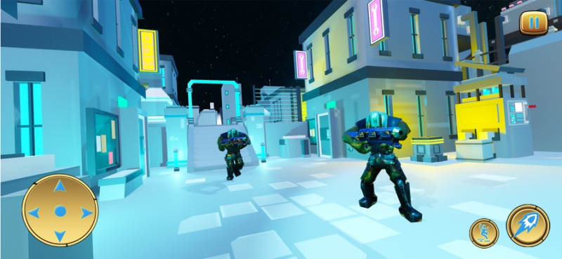 Scifi Robot War Shooting Gameios版3