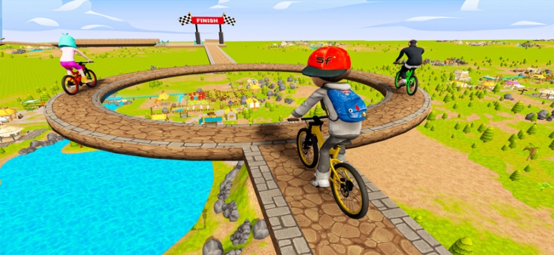 无畏的 BMX 特技赛车 3Dios版0